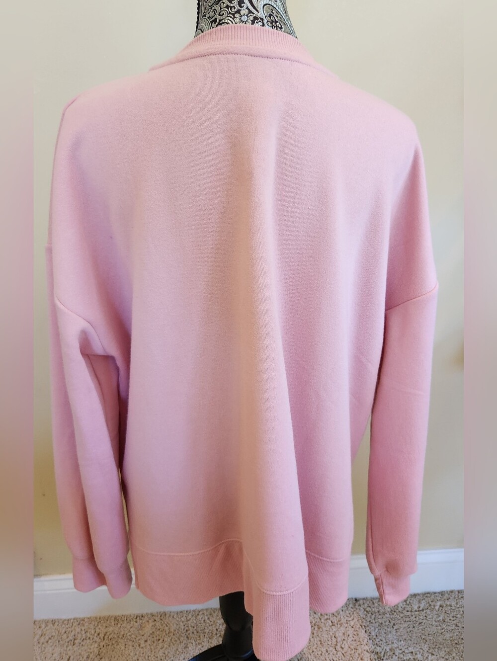 Kohl's Dr Seuss How The Grinch Stole Christmas Sweatshirt Pink Women's Sz L NWT - Picture 14 of 16